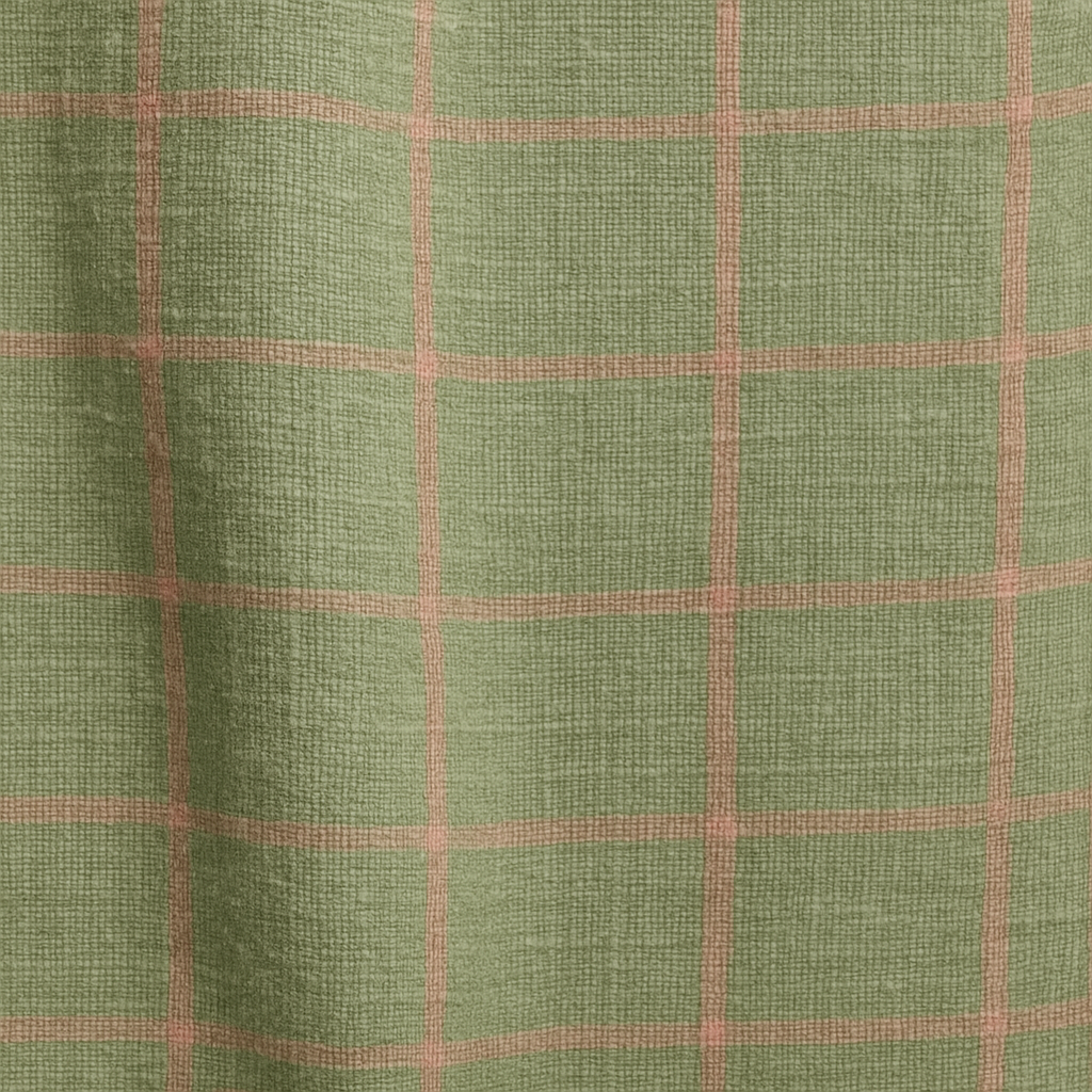 Dora Check Luxury Linen Packing Cubes – Made in Britain - Set of 3