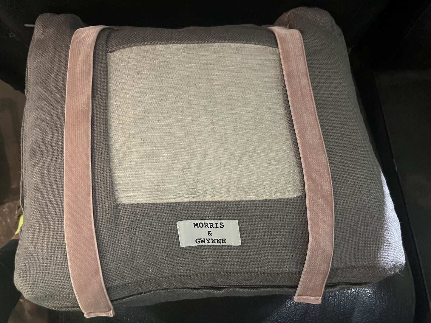 Gozo Grey Luxury Linen Packing Cube – Made in Britain - Large